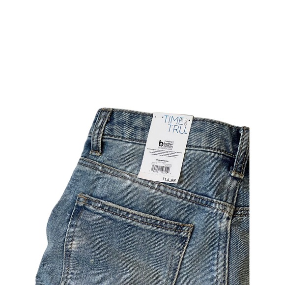 Time and True Daisy Dukes Jeans Shorts High Rise Woman Sz 2 - Picture 5 of 5